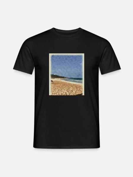 Meeresrauschen - Männer T-Shirt - Schwarz