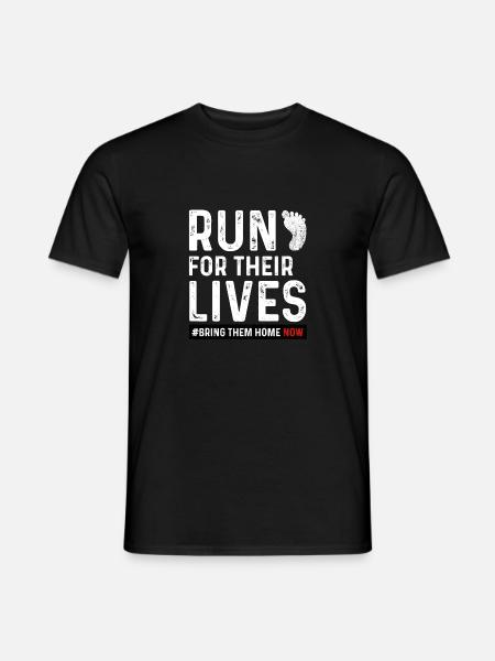 Bring sie jetzt nach Hause Shirt Run for Their Lives Männer - Männer T-Shirt - Schwarz