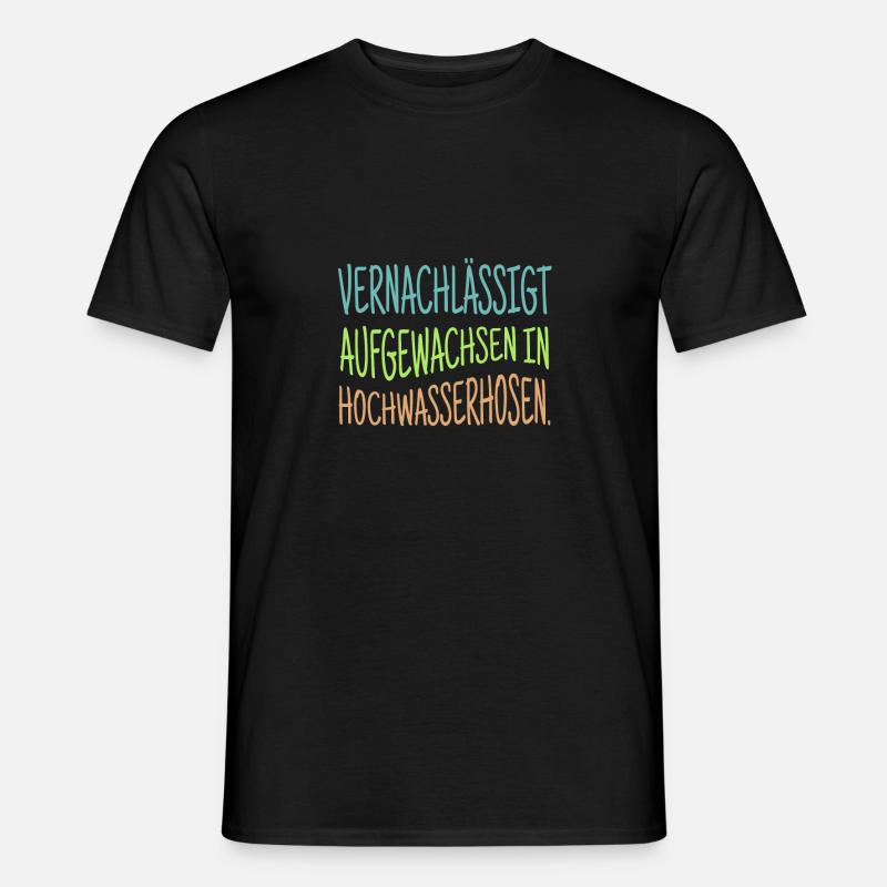 lustiger Spruch Geburtstag 70er 80er Geschenk Idee - Männer T-Shirt - Schwarz