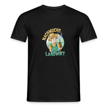 Nachwuchs Landwirt Bauernhof Bauer - Männer T-Shirt - Schwarz - Vorne - AI Model Male 178 light (178cm)