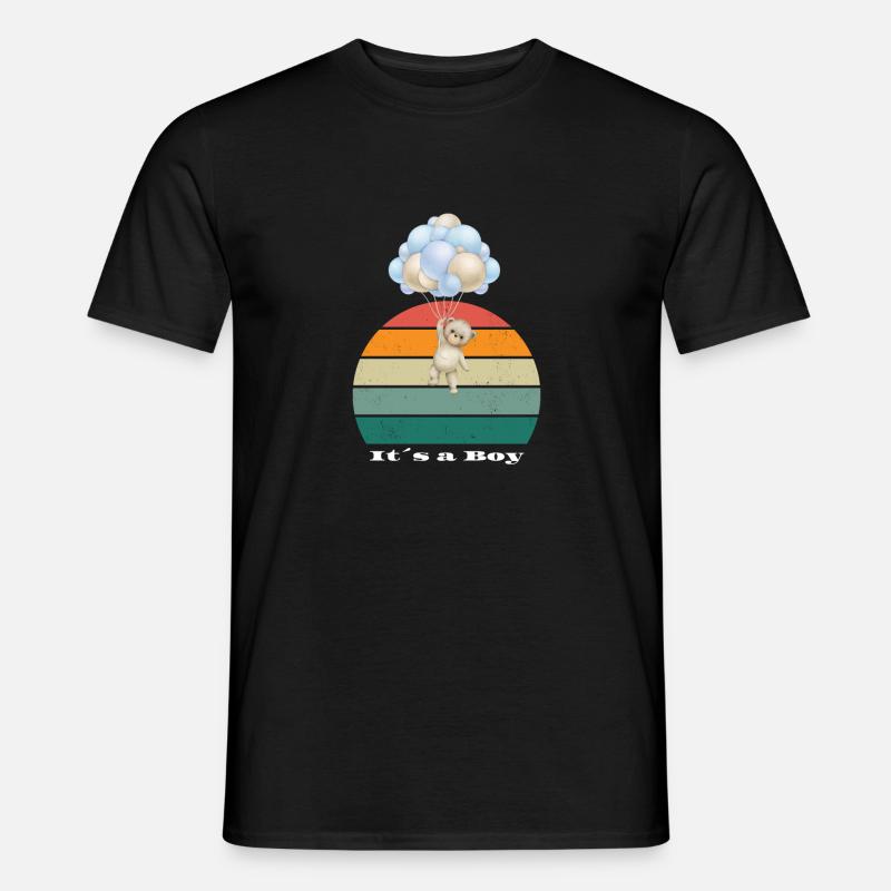 C’est un garçon - T-shirt homme - noir