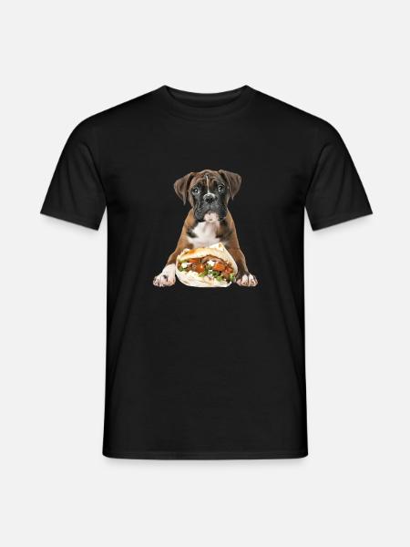 Boxer - Männer T-Shirt - Schwarz