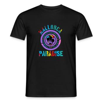 seventeenth state of Mallorca Palma - Men's T-Shirt - black - Front - AI Model Male 178 light (178cm)