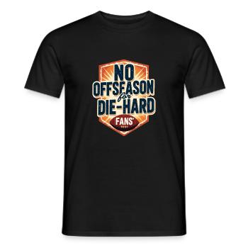 Fußball - Männer T-Shirt - Schwarz - Vorne - AI Model Male 178 light (178cm)