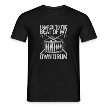Une musique de cœur et de rythme - T-shirt homme - noir - Devant - AI Model Male 178 light (178cm)