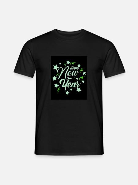 Nouvel An 7 - T-shirt homme - noir