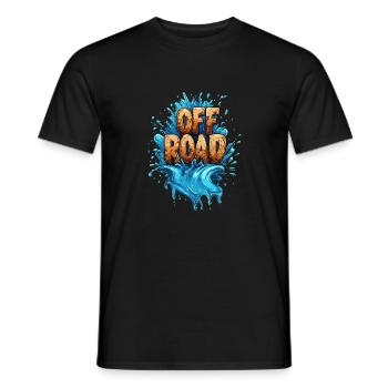 Offroad Off Road 4x4 Birthday Gift - Männer T-Shirt - Schwarz - Vorne - AI Model Male 178 light (178cm)