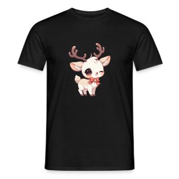 Renne Renne - T-shirt homme - noir - Devant - AI Model Male 178 light (178cm)