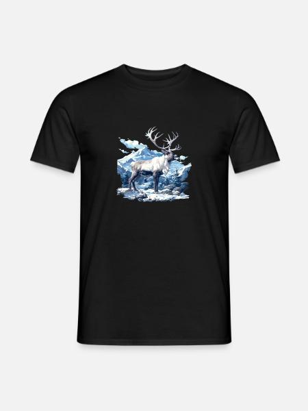 Reindeer Reindeer - Men's T-Shirt - black