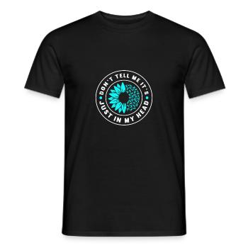 Trouble anxieux Trouble anxieux - T-shirt homme - noir - Devant - AI Model Male 178 light (178cm)