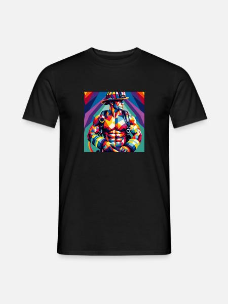 Hero of Flames - Men's T-Shirt -