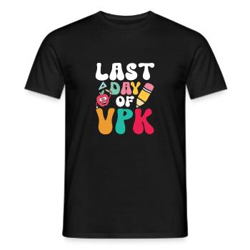 Dernier jour de vpk - T-shirt homme - noir - Devant - AI Model Male 178 light (178cm)