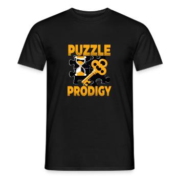 Escape Room - Men's T-Shirt - black - Front - AI Model Male 178 light (178cm)