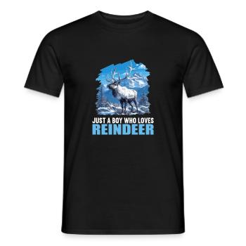 Renne Renne - T-shirt homme - noir - Devant - AI Model Male 178 light (178cm)