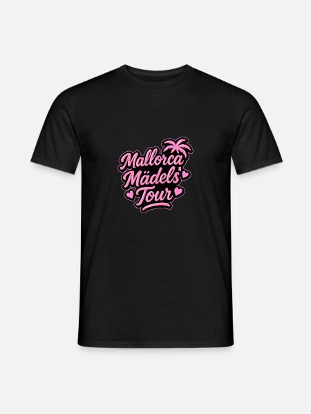 Mallorca Mädels Tour - Männer T-Shirt - Schwarz