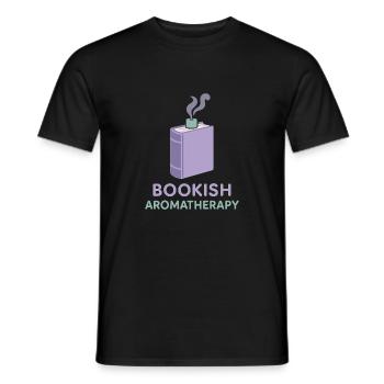 Buch Sniffer Reader -duftstolz Old Seiten Aroma - Männer T-Shirt - Schwarz - Vorne - AI Model Male 178 light (178cm)
