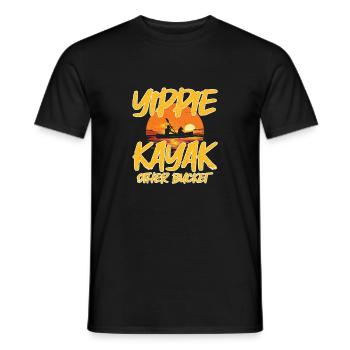 Kayak - T-shirt homme - noir - Devant - AI Model Male 178 light (178cm)