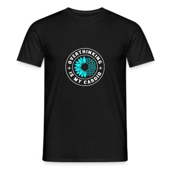Trouble anxieux Trouble anxieux - T-shirt homme - noir - Devant - AI Model Male 178 light (178cm)