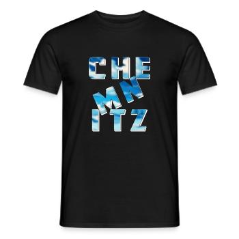 CHEMNITZ - T-shirt homme - noir - Devant - AI Model Male 178 light (178cm)