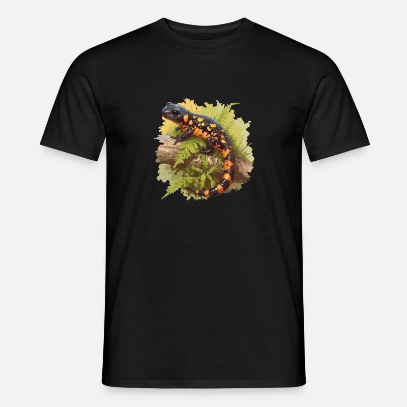 Salamanders Salamander - Männer T-Shirt - Schwarz