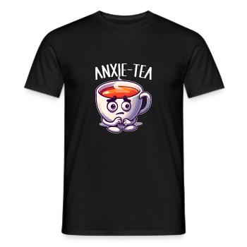 Trouble anxieux Trouble anxieux - T-shirt homme - noir - Devant - AI Model Male 178 light (178cm)