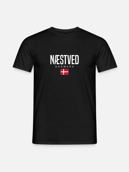 Naestved, Denmark - Men's T-Shirt - black