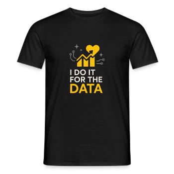 Clinical Lab Tech Diagnostic Science Data Nerd - Men's T-Shirt - black - Front - AI Model Male 178 light (178cm)