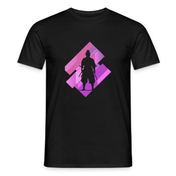 Ninja Japan - Männer T-Shirt - Schwarz - Vorne - AI Model Male 178 light (178cm)