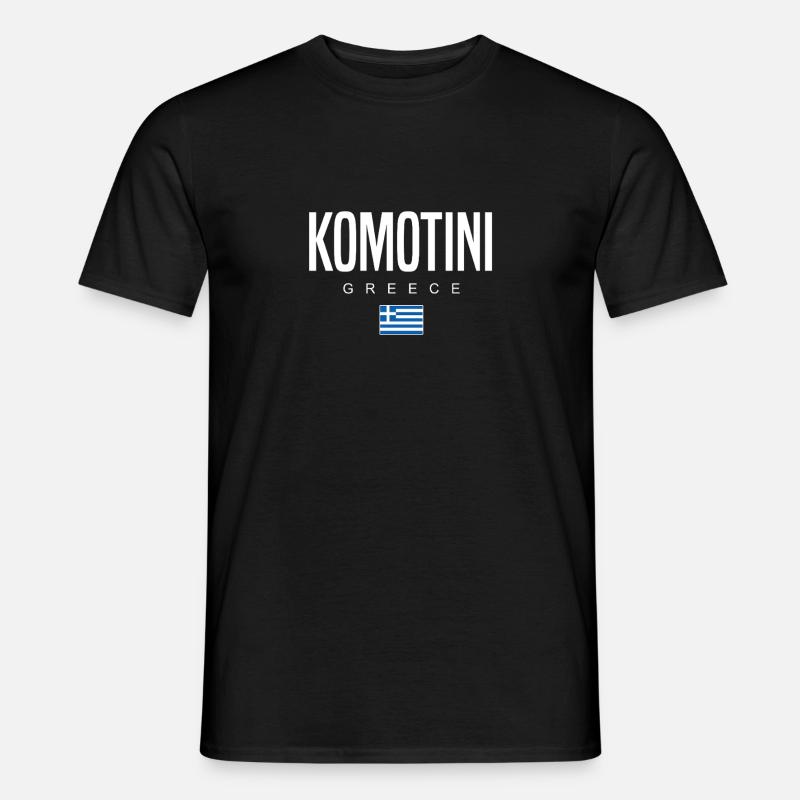 Komotini Grèce - T-shirt homme - noir