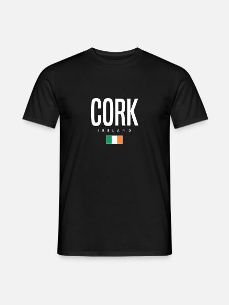 Cork Ireland - Men's T-Shirt - black