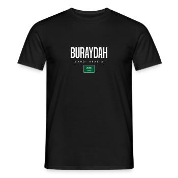 Buraydah Saudi-Arabien - Männer T-Shirt - Schwarz - Vorne - AI Model Male 178 light (178cm)