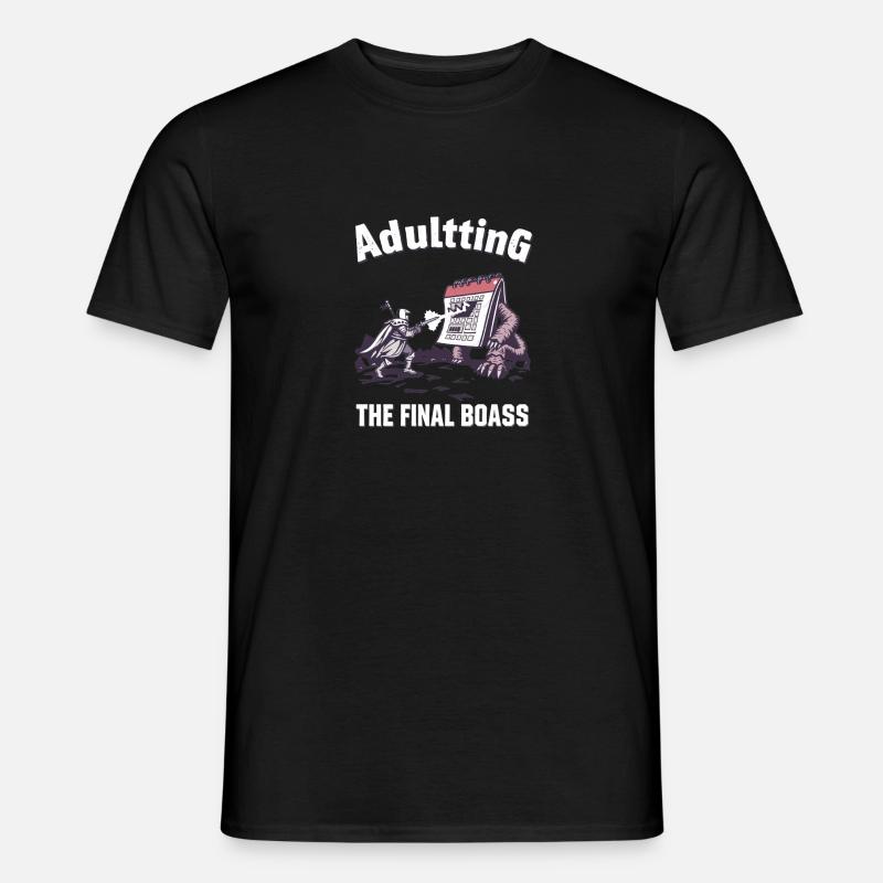 Final Fight Calender - Männer T-Shirt - Schwarz
