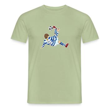 Uruguay National Soccer Team I Football Uruguay - Männer T-Shirt - Sage - Vorne - AI Model Male 178 light (178cm)