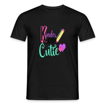 Kindergarten Cutie Shirt - Men's T-Shirt - black - Front - AI Model Male 178 light (178cm)