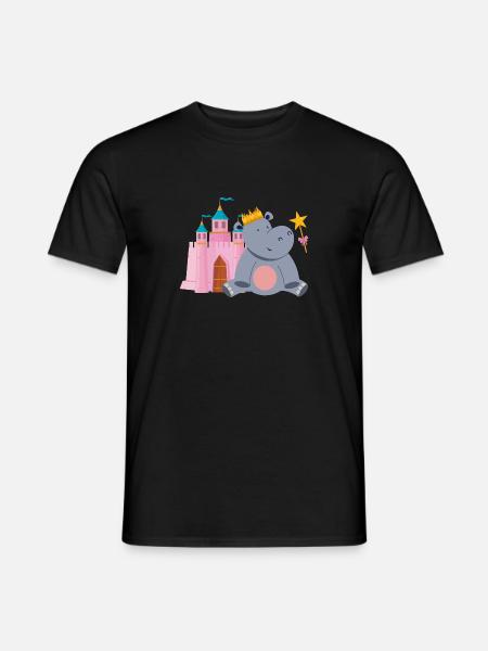 Hippopotame Hippopotame - T-shirt homme - noir