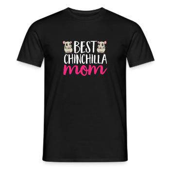 Chinchilla - T-shirt homme - noir - Devant - AI Model Male 178 light (178cm)