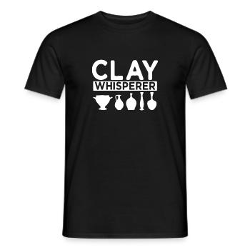 Pottery Pottery Pottery Artist Clay - Men's T-Shirt - black - Front - AI Model Male 178 light (178cm)