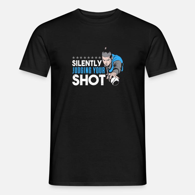 Billard billard billard - T-shirt homme - noir
