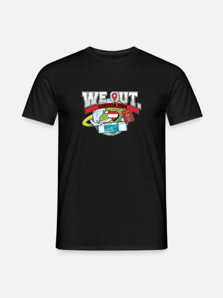 We Out Reis Naar Oostenrijk Reizen Matching Familie - Heren T-shirt - zwart