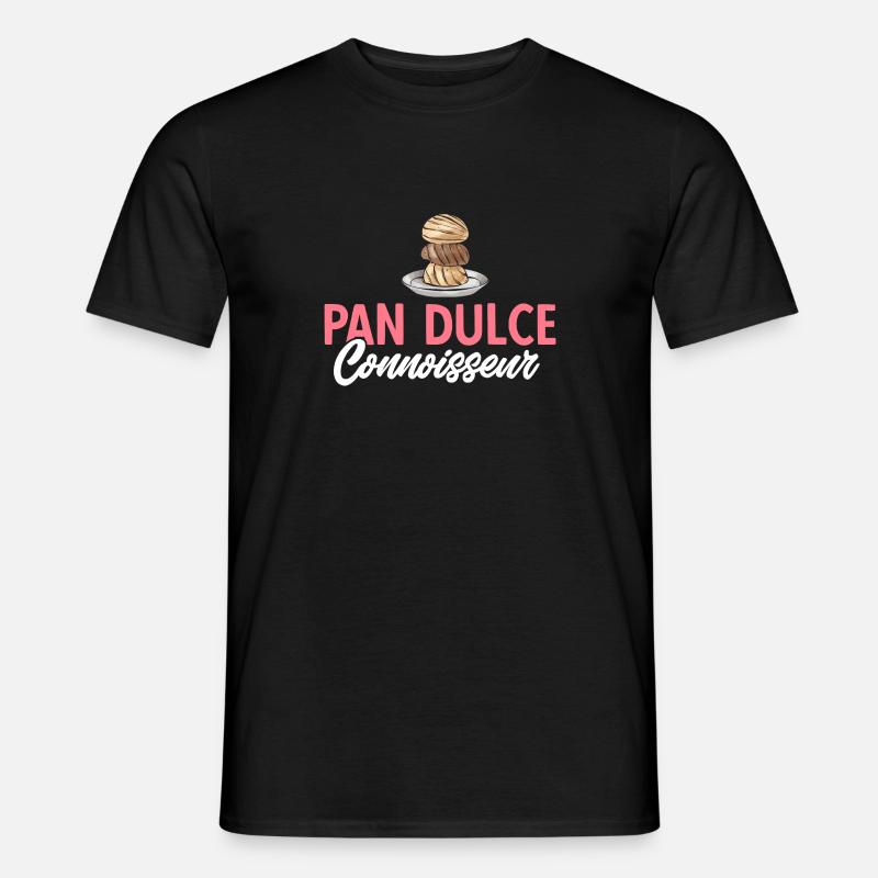 Concha Hispanic Mexikanisch Pan Dulce - Männer T-Shirt - Schwarz