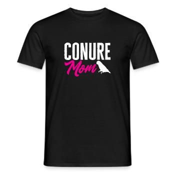 Molinasittich Perroquet Oiseau Perruche du Soleil - T-shirt homme - noir - Devant - AI Model Male 178 light (178cm)