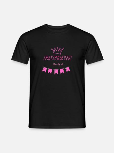 Fachabi geschafft, ideales Geschenk - Männer T-Shirt - Schwarz