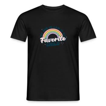 Mein Schwiegersohn ist mein Lieblingskind lustige Familie - Männer T-Shirt - Schwarz - Vorne - AI Model Male 178 light (178cm)