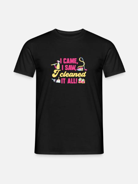 Maid service Cleaner Housekeeper - Men's T-Shirt - black