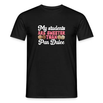 Concha Hispanique Mexicain Pan Dulce - T-shirt homme - noir - Devant - AI Model Male 178 light (178cm)