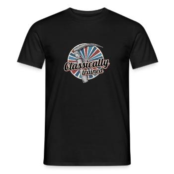Classically Trained Laryngoscope Retro Nurse - T-shirt homme - noir - Devant - AI Model Male 178 light (178cm)