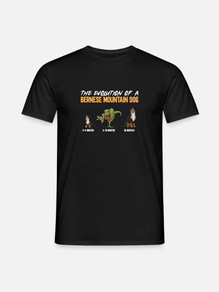 Bernese Mountain Dog - Men's T-Shirt - black