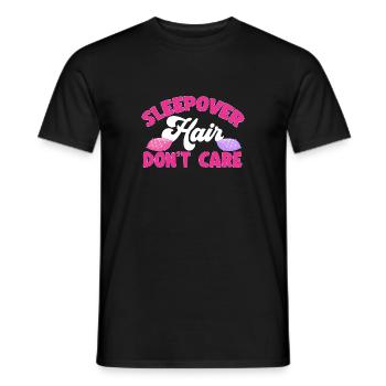 Übernachtungsparty Pyjama Pyjamaparty - Männer T-Shirt - Schwarz - Vorne - AI Model Male 178 light (178cm)