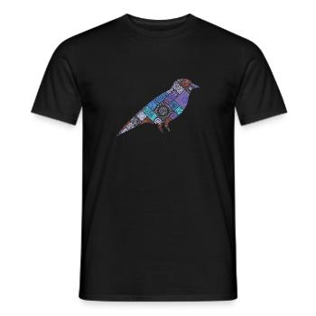 Bird Bird - Männer T-Shirt - Schwarz - Vorne - AI Model Male 178 light (178cm)