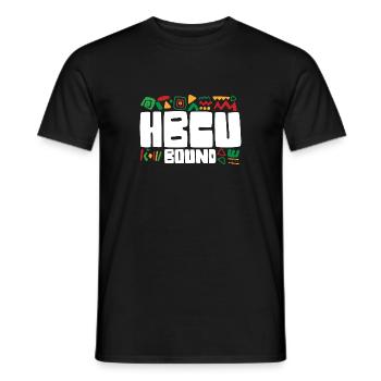 HBCU Bound Student Historically Black College - Männer T-Shirt - Schwarz - Vorne - AI Model Male 178 light (178cm)
